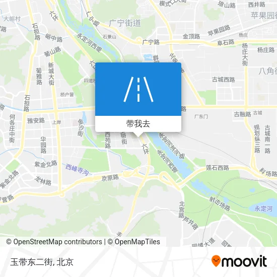 玉带东二街地图