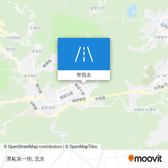 潭柘东一街地图