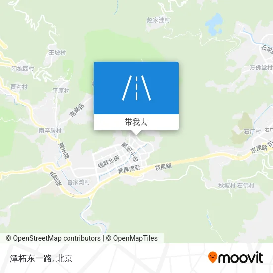 潭柘东一路地图