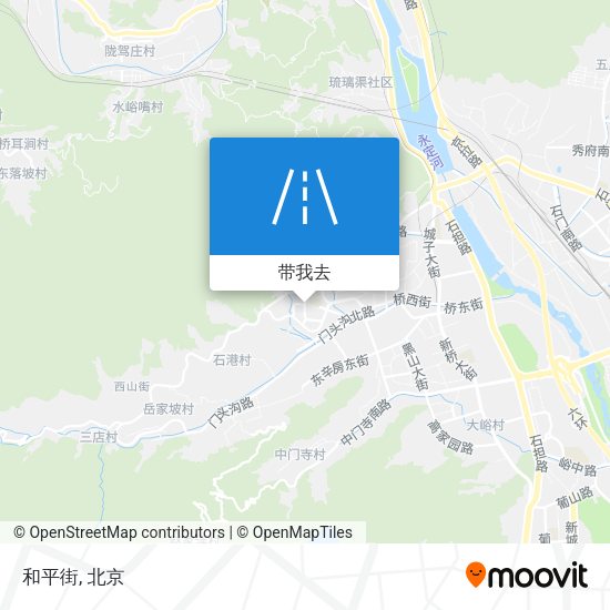 和平街地图