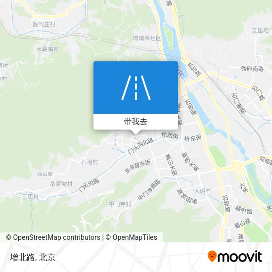 增北路地图