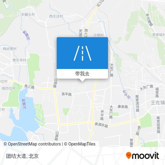 团结大道地图