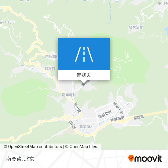 南桑路地图