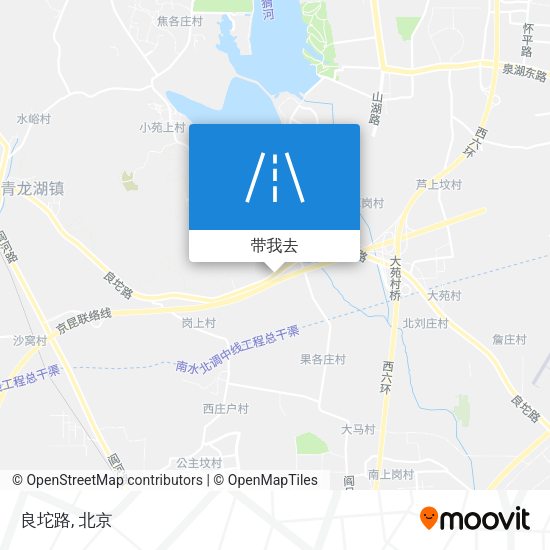 良坨路地图