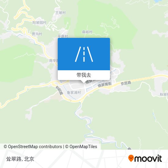 耸翠路地图