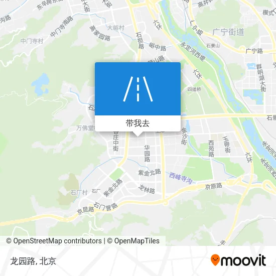 龙园路地图
