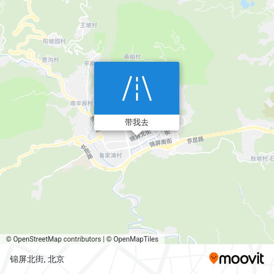 锦屏北街地图
