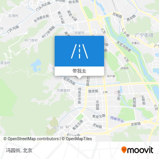 冯园街地图