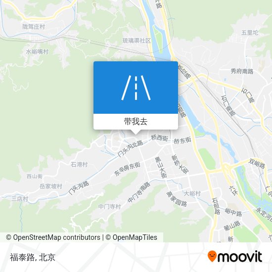 福泰路地图
