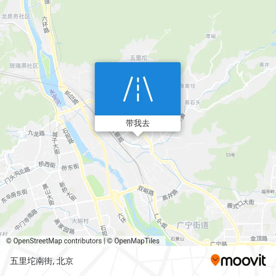 五里坨南街地图