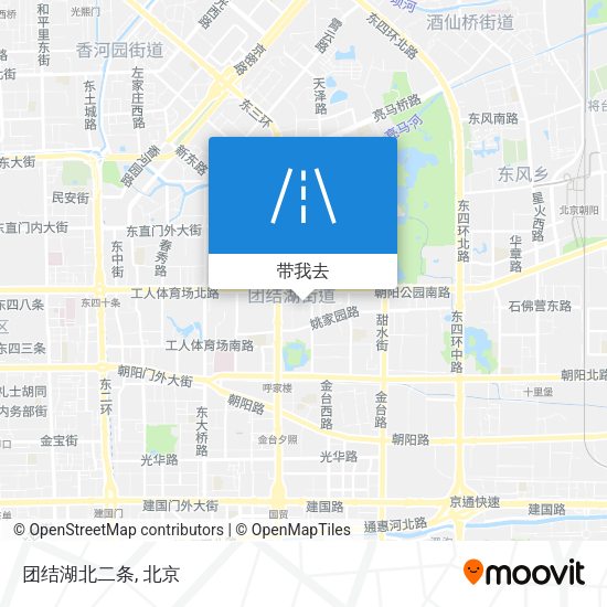 团结湖北二条地图