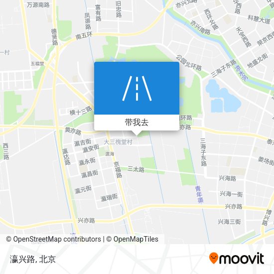 瀛兴路地图