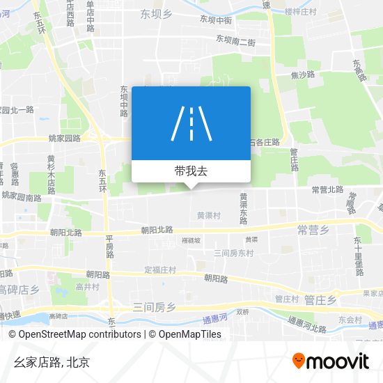 幺家店路地图