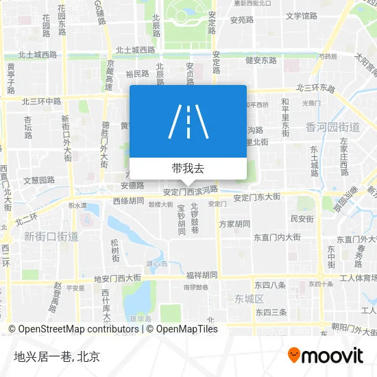 地兴居一巷地图