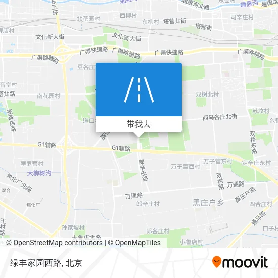 绿丰家园西路地图