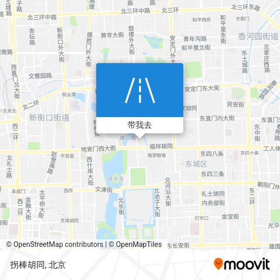 拐棒胡同地图