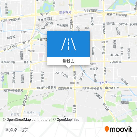 春泽路地图