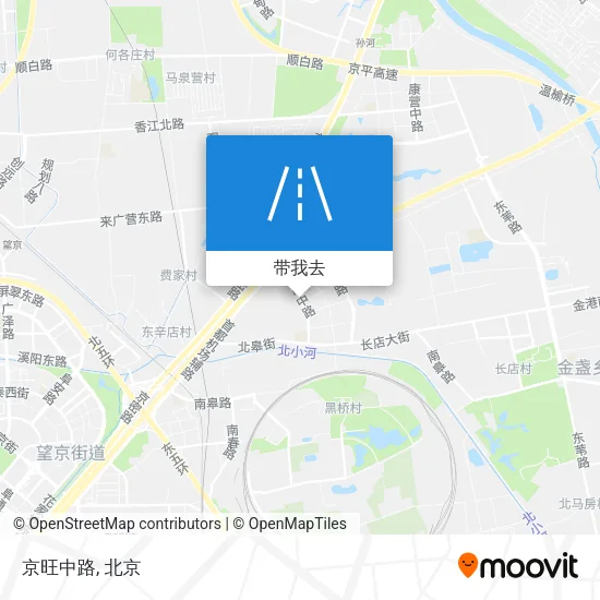 京旺中路地图