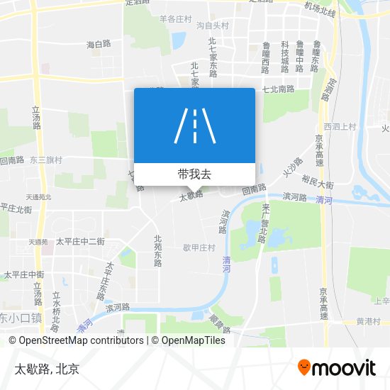 太歇路地图