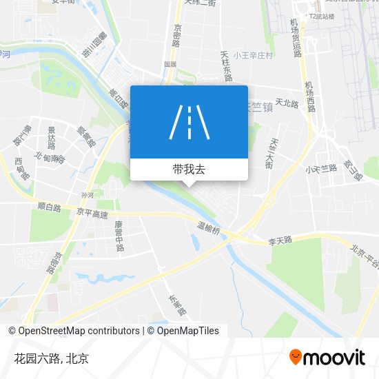 花园六路地图