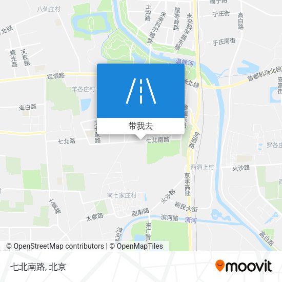 七北南路地图