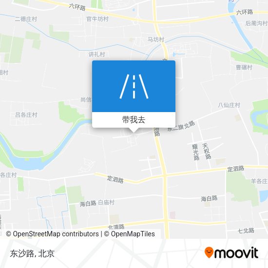 东沙路地图