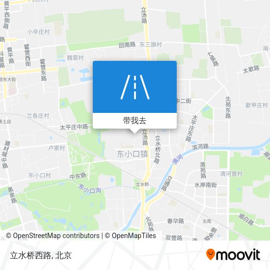 立水桥西路地图