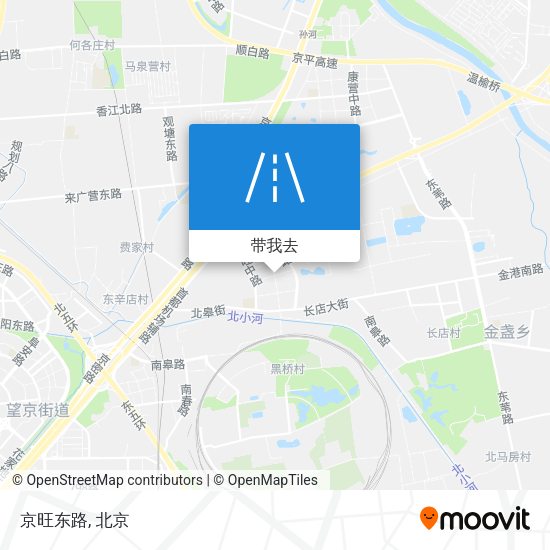 京旺东路地图