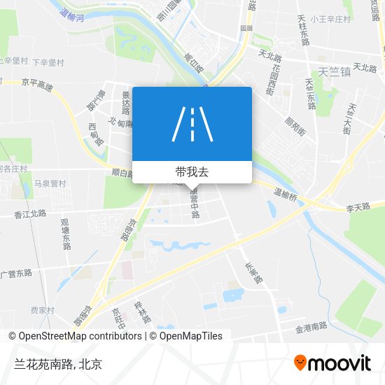兰花苑南路地图