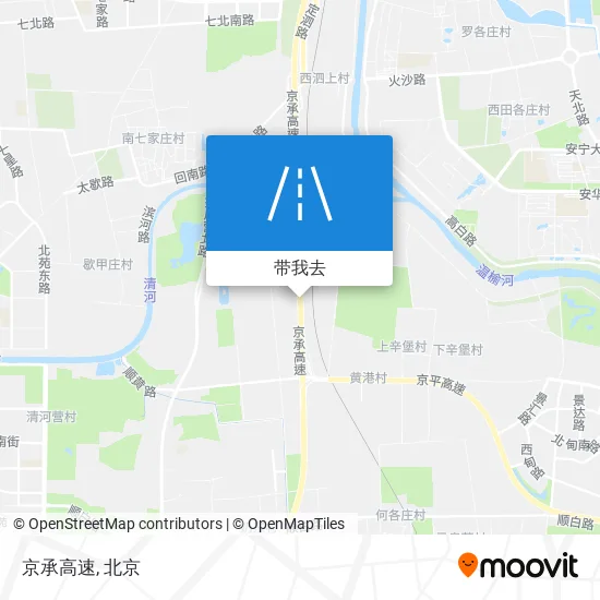 京承高速地图