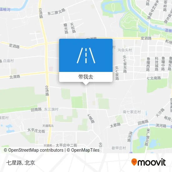 七星路地图