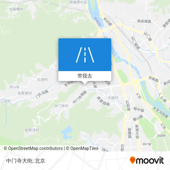 中门寺大街地图