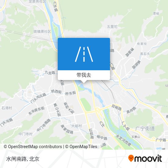 水闸南路地图