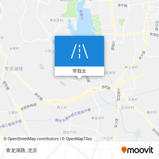青龙湖路地图