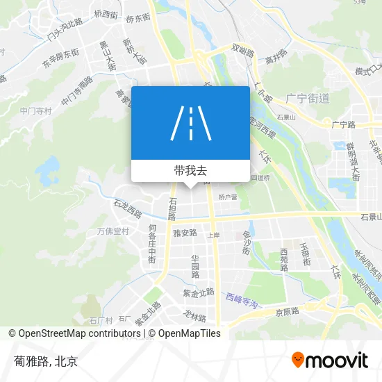 葡雅路地图