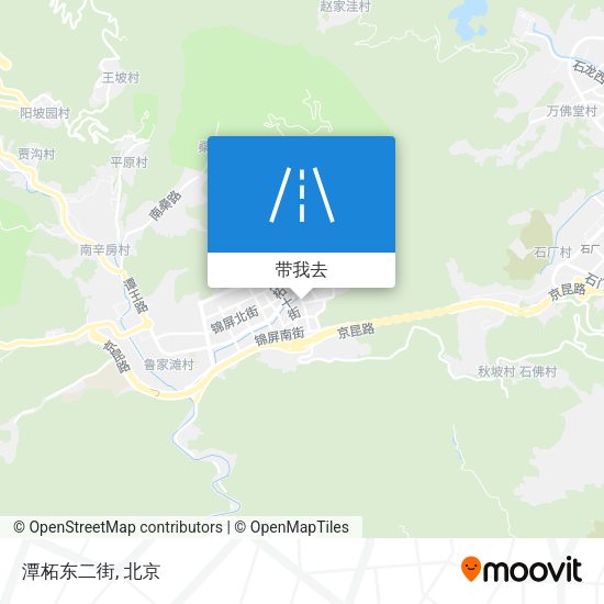 潭柘东二街地图