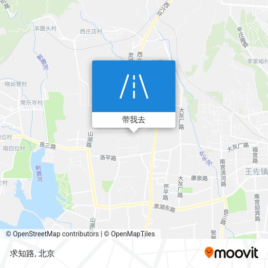 求知路地图