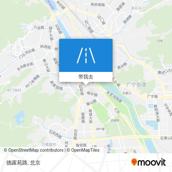 德露苑路地图