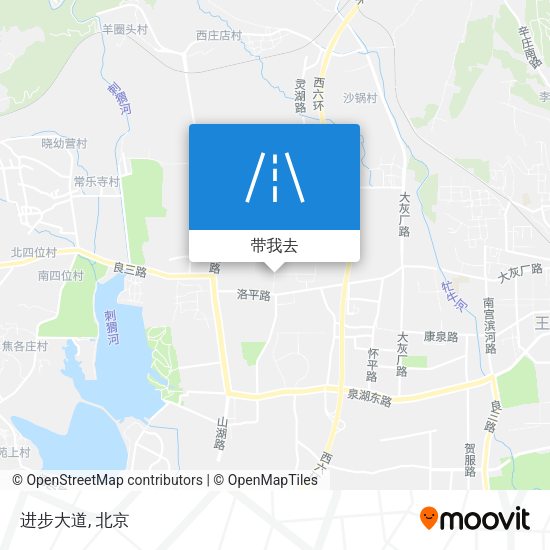 进步大道地图