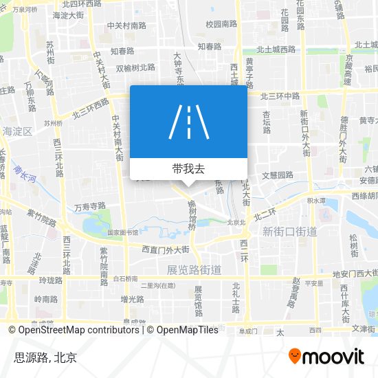 思源路地图