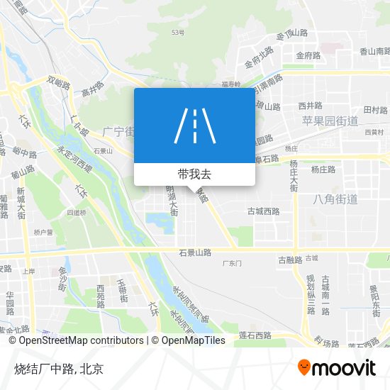 烧结厂中路地图