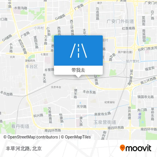 丰草河北路地图