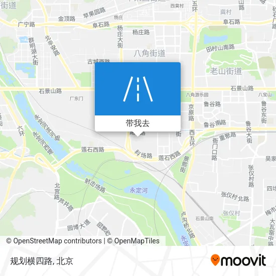 规划横四路地图