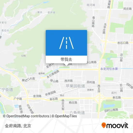 金府南路地图