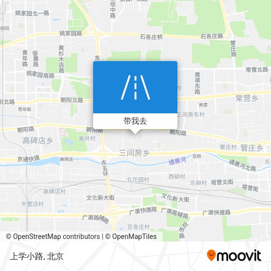 上学小路地图
