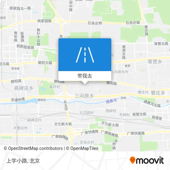 上学小路地图