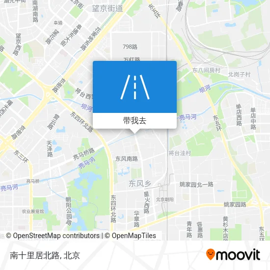 南十里居北路地图