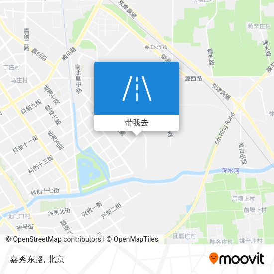 嘉秀东路地图