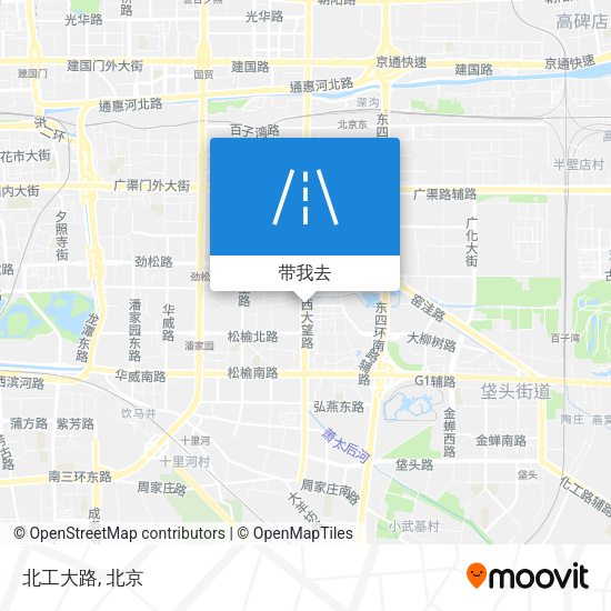 北工大路地图