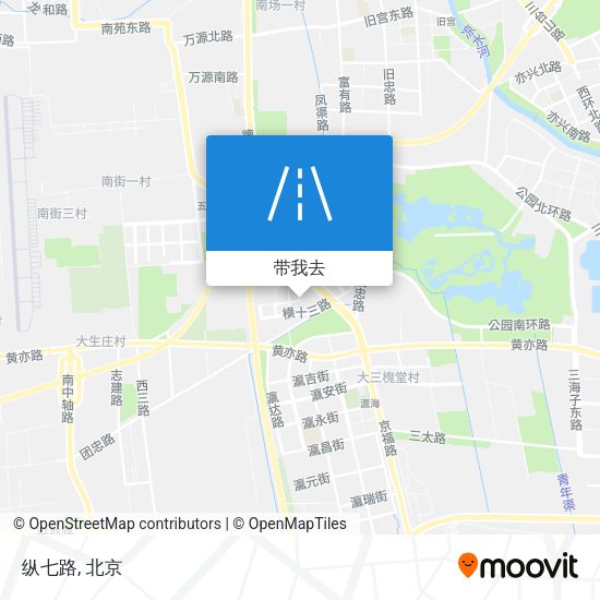 纵七路地图